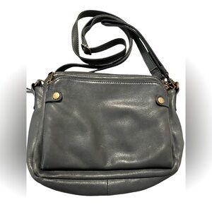 Minooy Bali 3 Zip Crossbody Wrist Strap Blue Gray (1 small flaw)